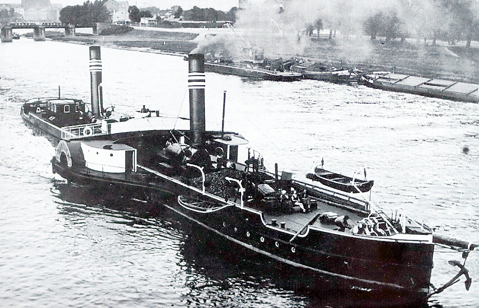 Dampfer KANZLER - Elbschifffahrtsarchiv
